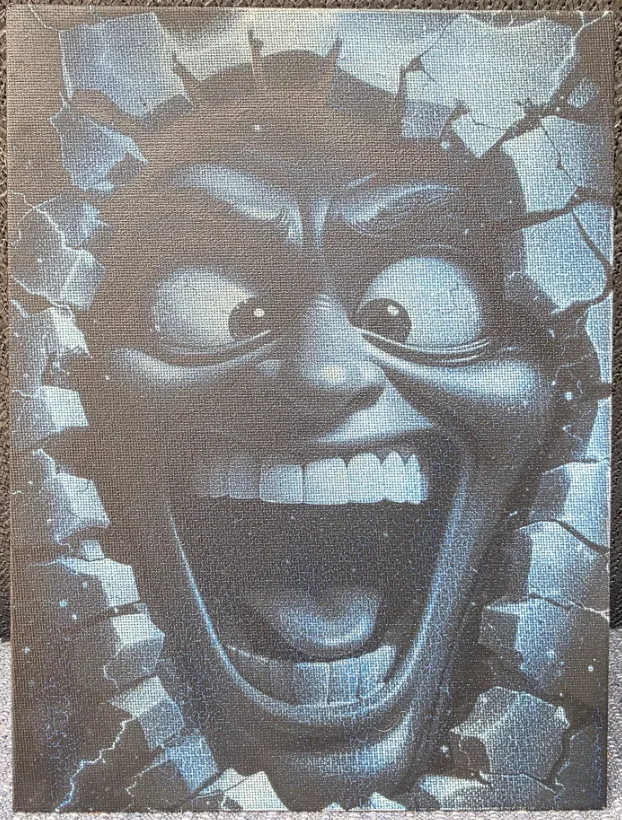 Laser engraving by Kovács György, made with DithX